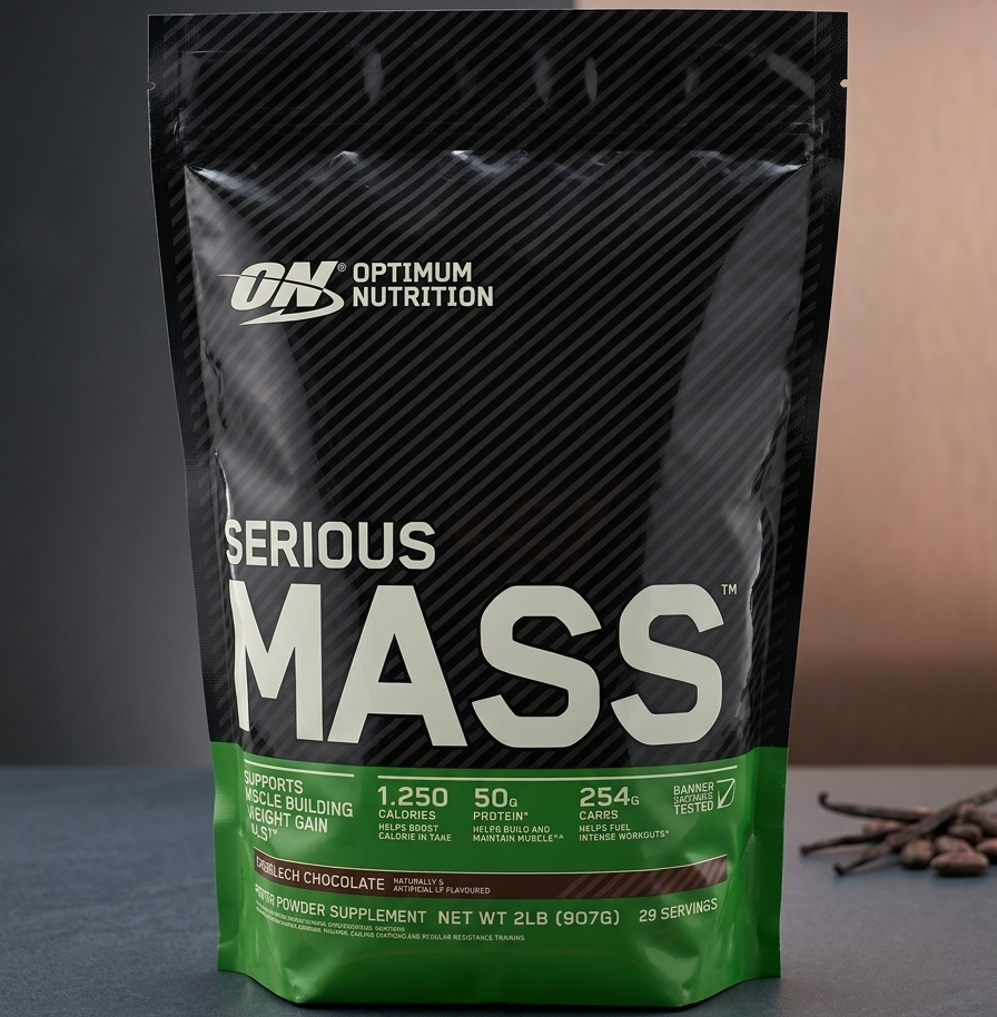 Optimum Nutrition Serious Mass 2LB Weight Gainer – High Calorie Muscle Mass Support buy online in Pakistan