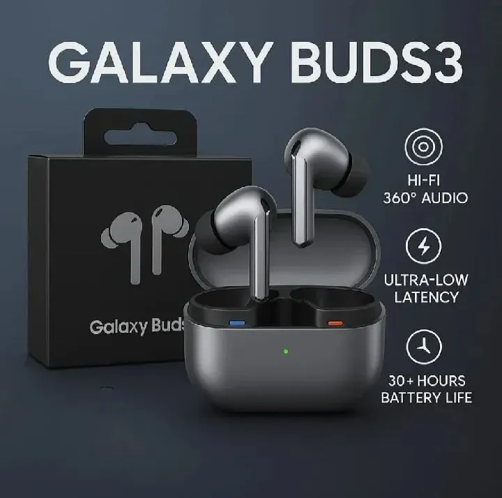 Samsung Galaxy Buds 3 Pro Wireless Bluetooth Earbuds With Noise Cancellation HD Sound And Long Battery Life