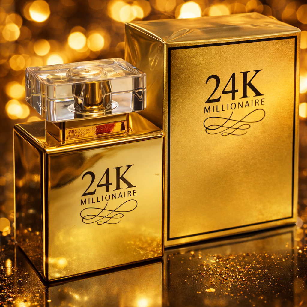 24K MILLIONAIRE Eau De Parfum for Men – Premium Long-Lasting Luxury Gold Vaporisateur Natural Spray - 50ml buy online in Pakistan