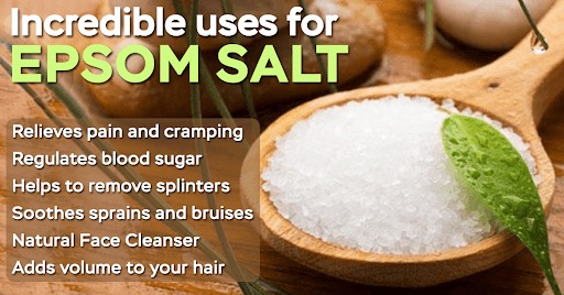 1Kg Epsom Salt Natural Mineral Fertilizer / Beauty Health