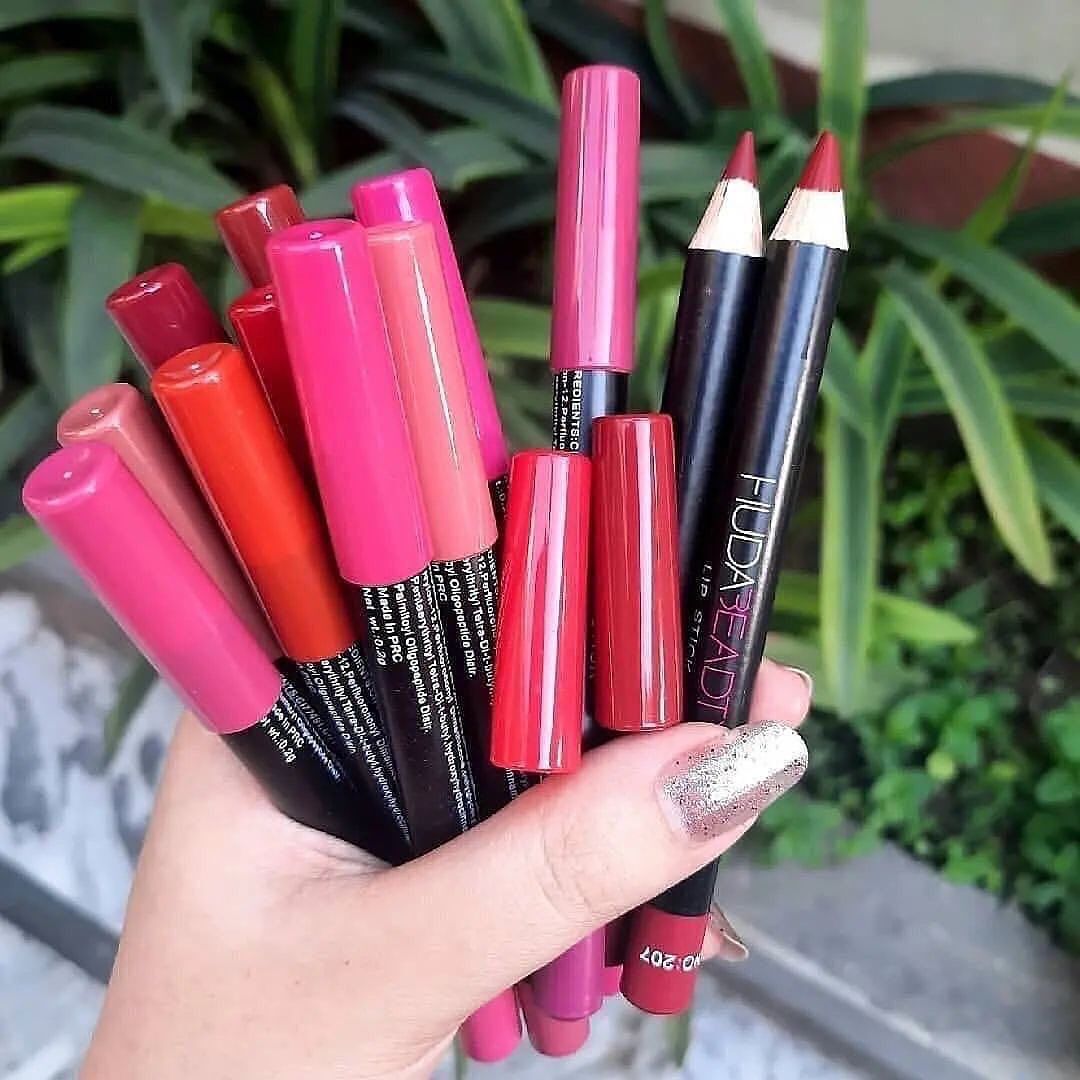 Huda Beauty Matte Color Lipstick Pencils Set Of 12 Long Lasting Waterproof Non Sticky Smooth Application For All Occasions buy online in Pakistan