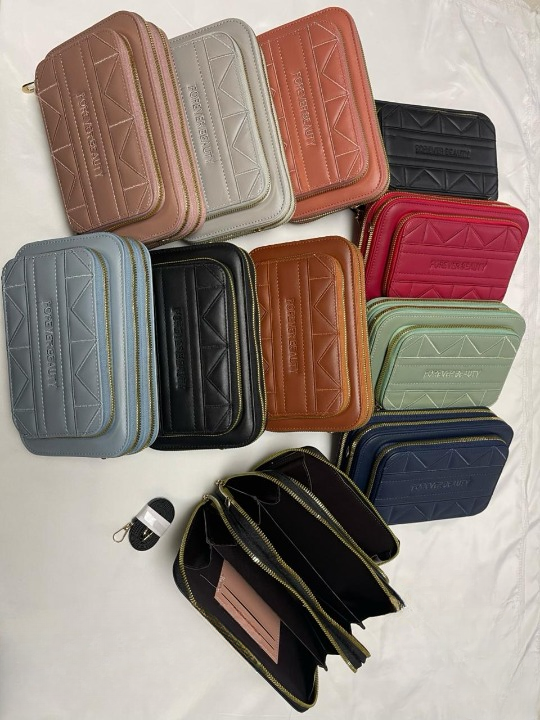 Premium Ladies Wallet with Long Strap – Multi Pocket Card Holder Purse for Mobile, Cash & Essentials