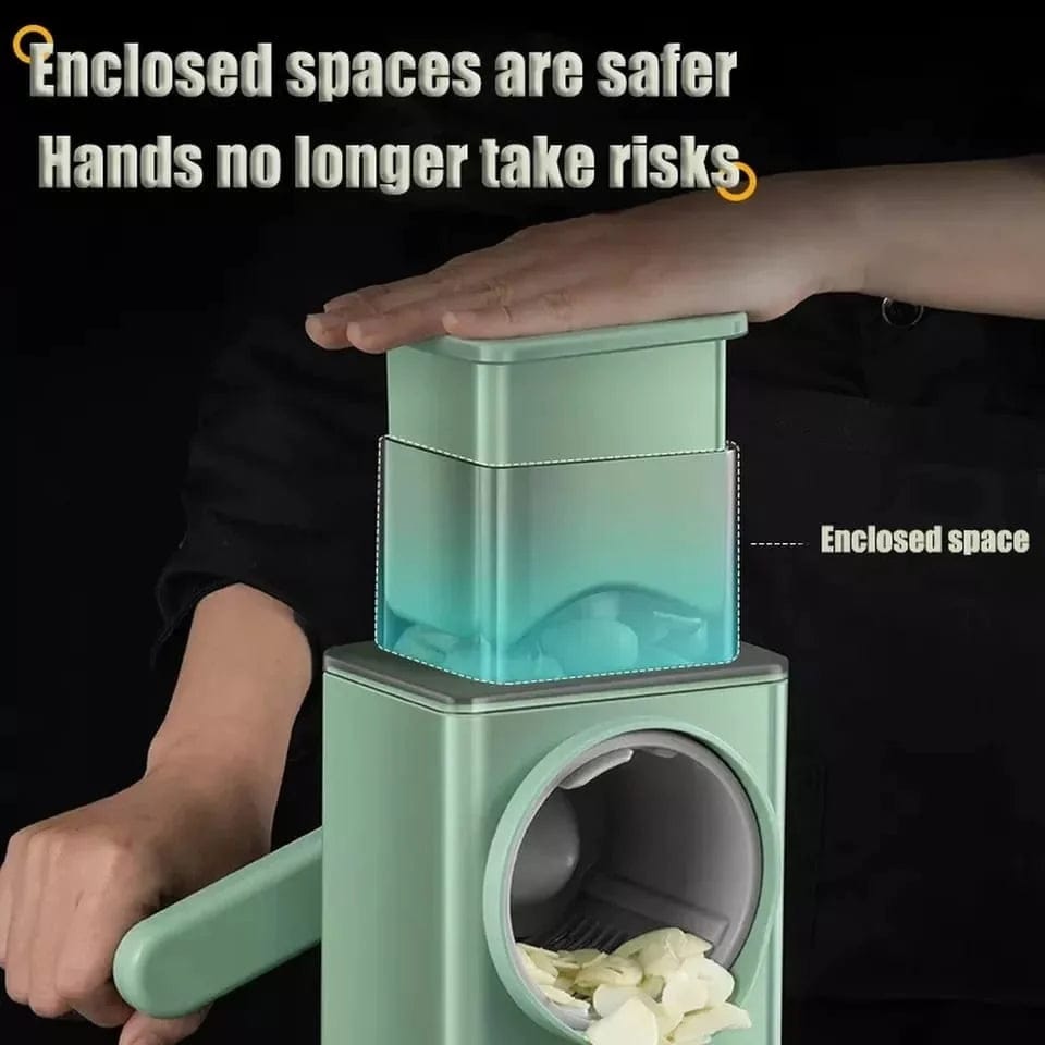 Multifunctional Vegetable Slicer Cutter Chopper | Manual Kitchen Food Chopper thumbnail 4