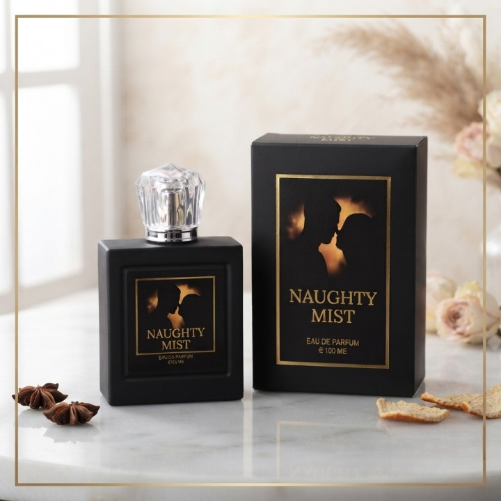 Naughty Mist Luxury Eau De Parfum 100ml Black Bottle Warm Sweet Sensual Unisex Fragrance buy online in Pakistan