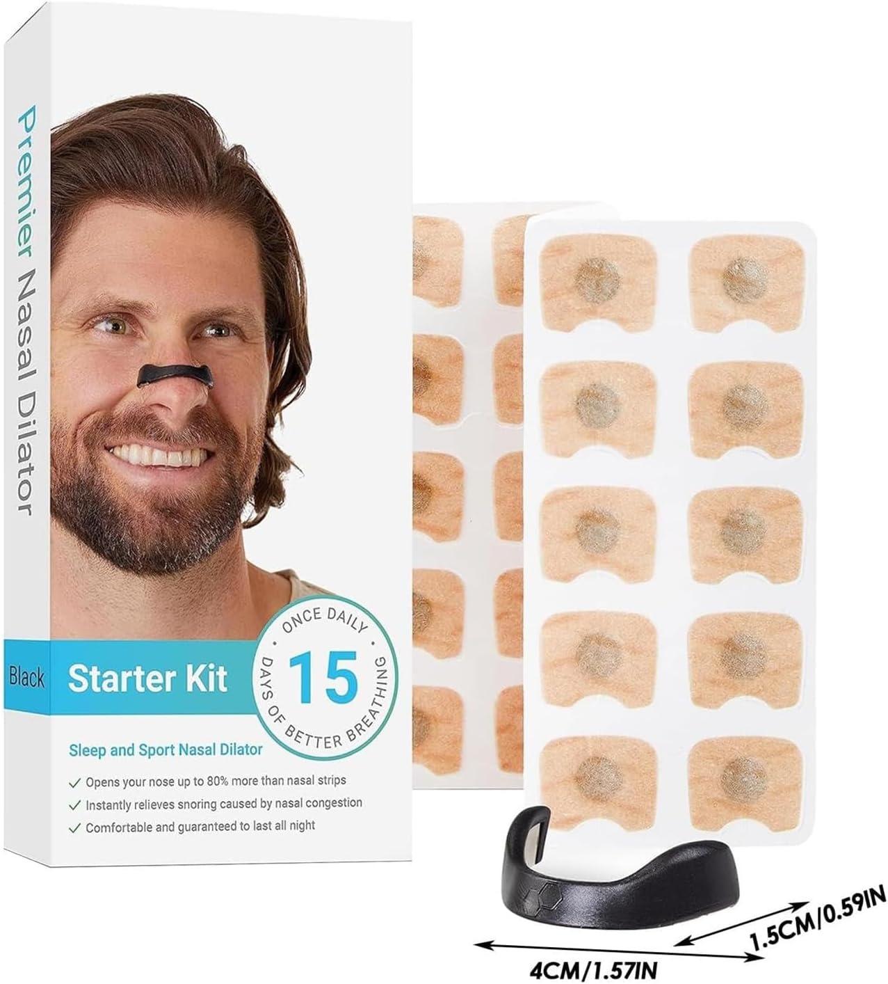 Sleepco Nasal Dilator Starter Kit For Comfortable Breathing And Snoring Relief buy online in Pakistan