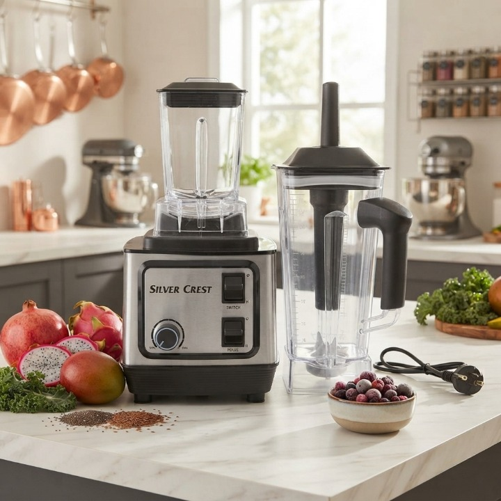 Silver Crest 2 In 1 Blender And Grinder SC 1589 A Powerful Kitchen Appliance buy online in Pakistan