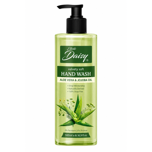 Etoile Daisy Velvety Soft Aloe Vera & Jojoba Oil Hand Wash 500ml – Deep Moisturizing Liquid Hand Soap for Soft & Healthy Hands in Pakistan buy online in Pakistan