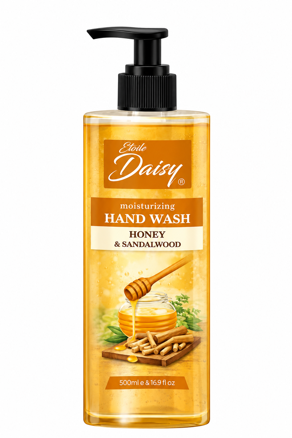 Etoile Daisy Honey & Sandalwood Handwash 500ml – Moisturizing Antibacterial Hand Wash in Pakistan buy online in Pakistan