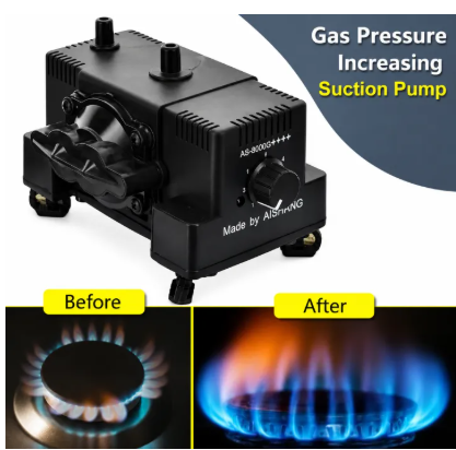 Super Speed TX-3000G++++ Sui Gas Suction Pressure Compressor Pump | 7.5W Gas Pressure Booster for Home & Commercial Kitchens - Buy Online in Pakistan at Zenbu Store