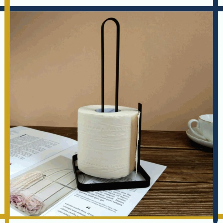 Kitchen Tissue Holder - Practical And Sturdy Storage Solution Designed For Easy Access And Organization Of Your Paper Towels thumbnail 3