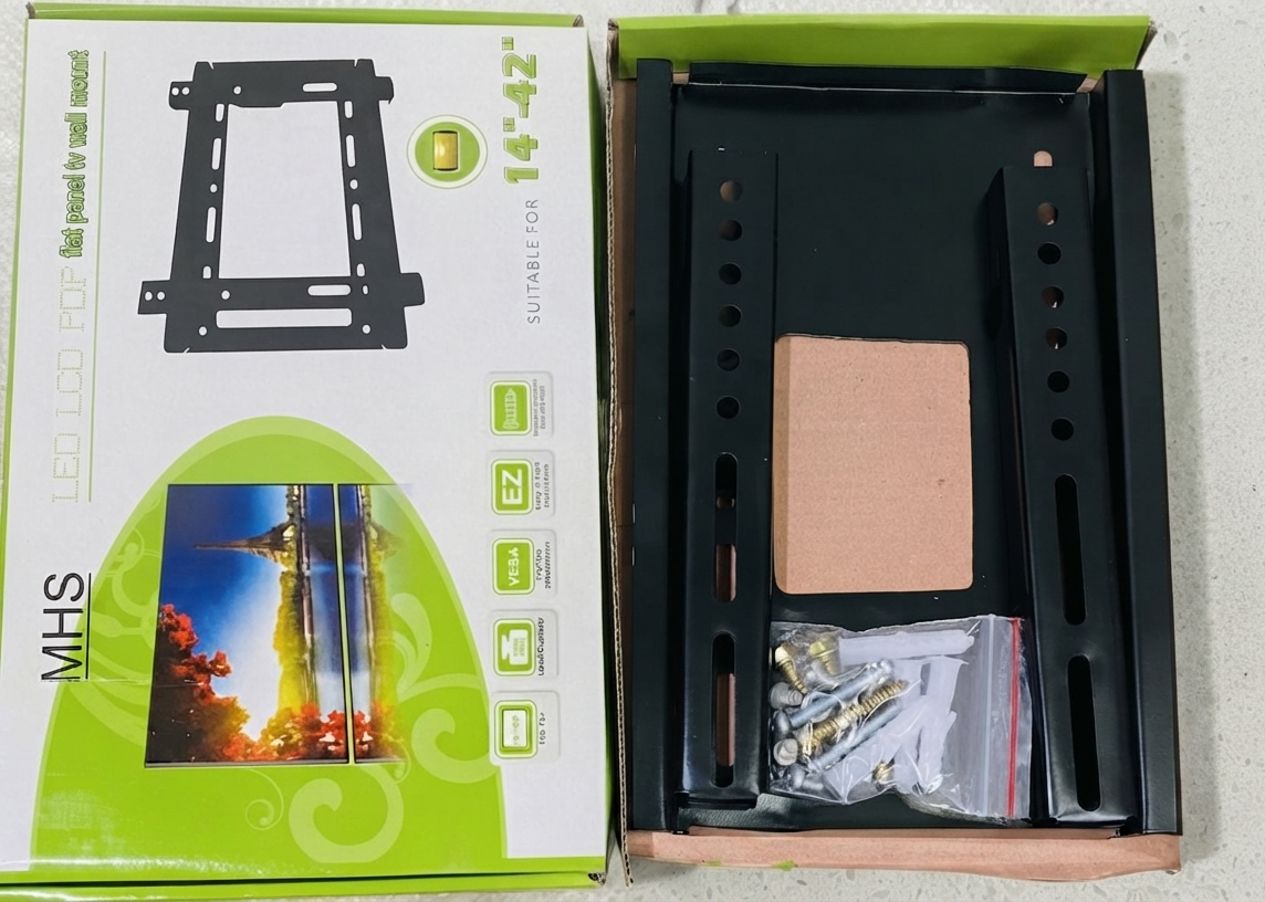 Premium Fixed Flat Panel TV Wall Mount Bracket (14