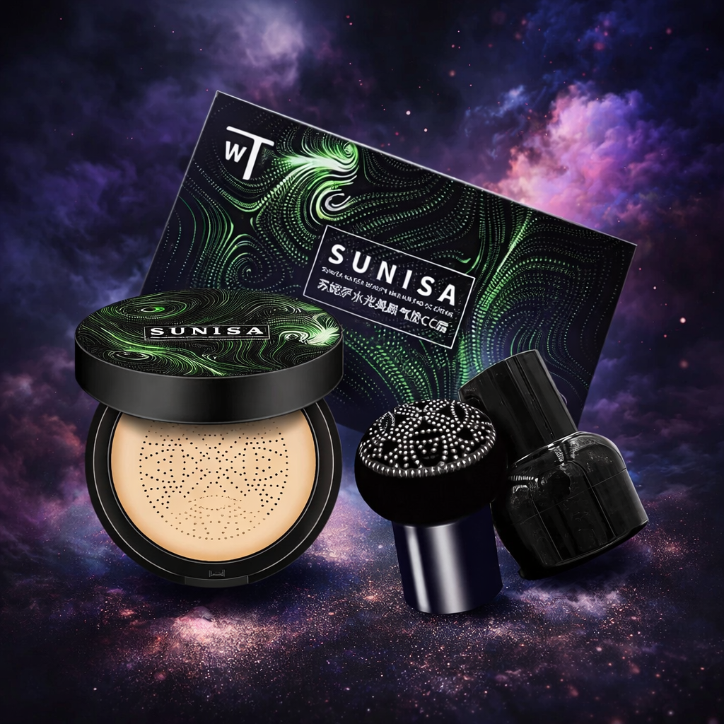 Original Sunisa Mushroom Head Air Cushion BB & CC Cream Foundation – Natural Color buy online in Pakistan