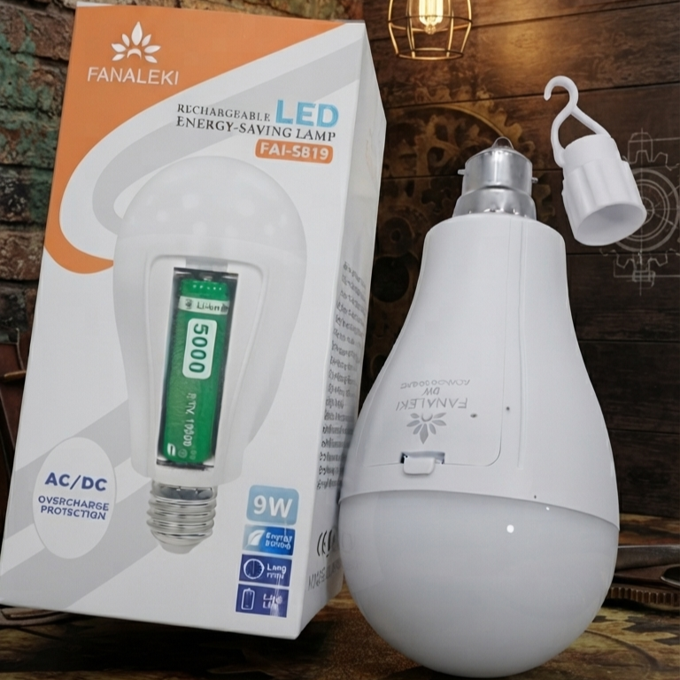Fanaleki FAI-5819 Energy-Saving Bulb - Lighting Accessory Formulated For Daily Illumination And Efficient Power Maintenance Routine