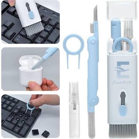 7in1 Keyboard Cleaning Kit | 7-in-1 Keyboard Cleaner Brush Kit – Multi-Function Earphone Cleaning Pen & Keycap Puller To...