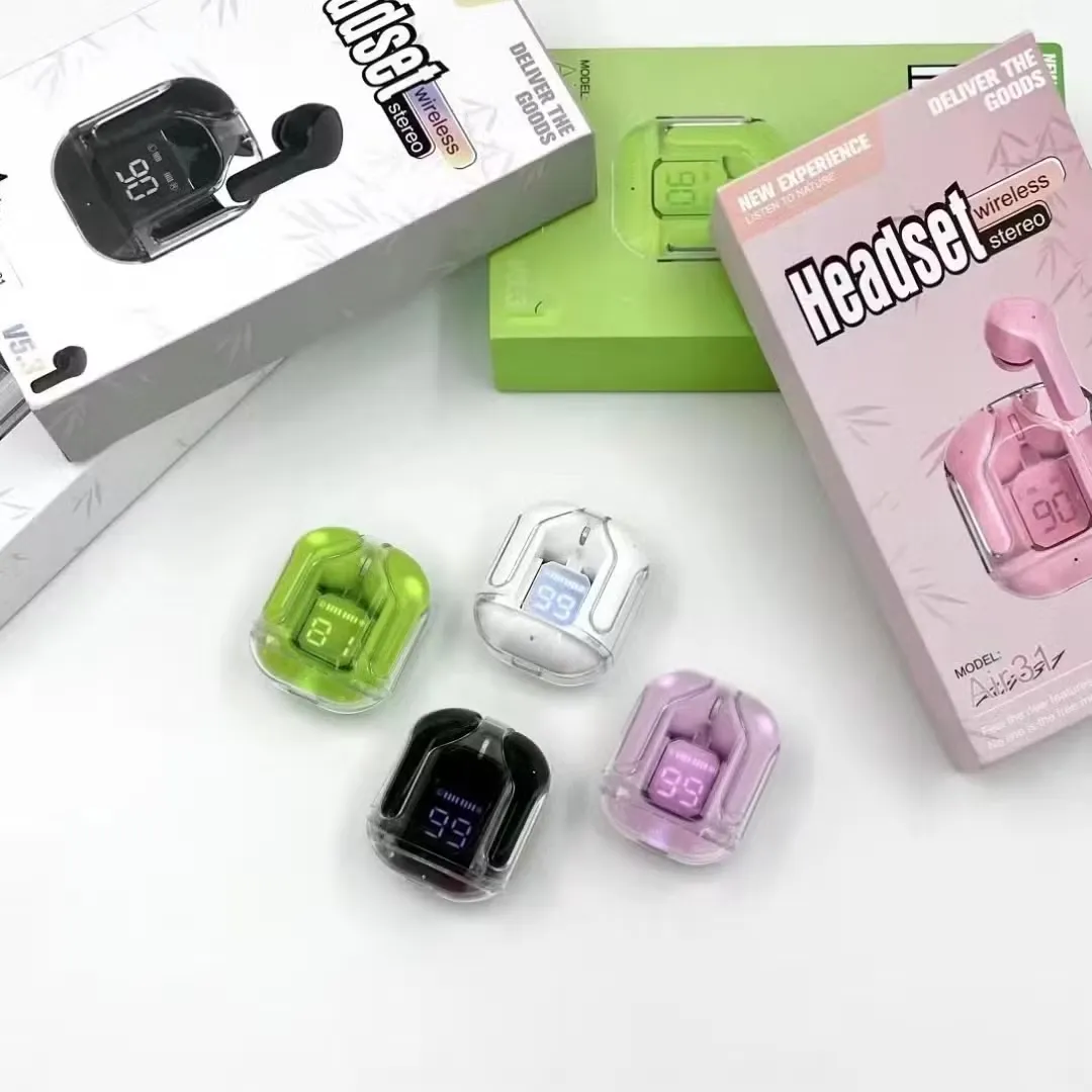 A31 TWS Earbuds Are Modern Wireless Bluetooth Earphones Designed For Clear Sound | Random Color view 3
