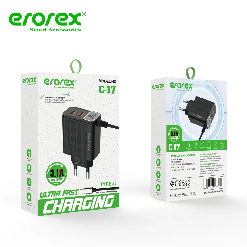 3-in-1 Type-C Fast Charging Cable – 3A Output | Multi-Device USB Charging Cable for Android & Type-C Devices Random Color view 4