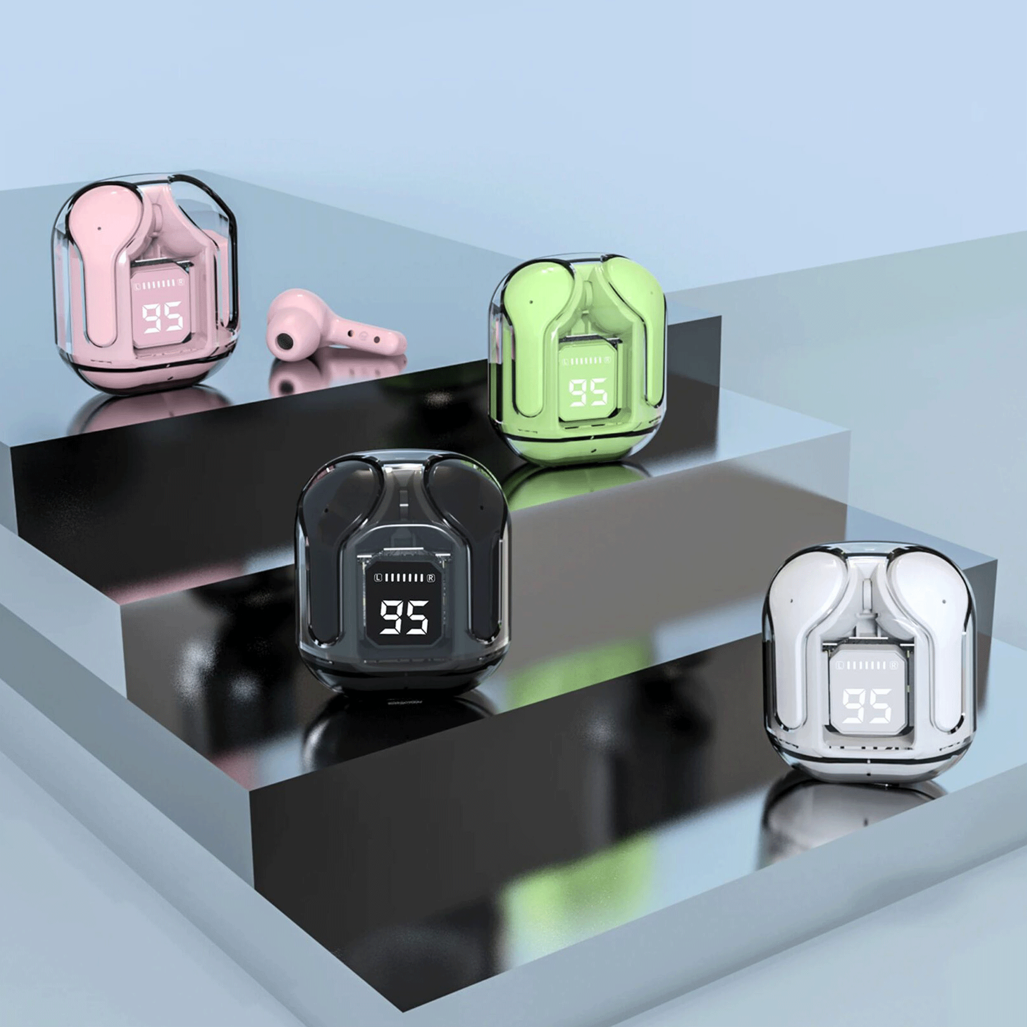 A31 TWS Earbuds Are Modern Wireless Bluetooth Earphones Designed For Clear Sound | Random Color view 2