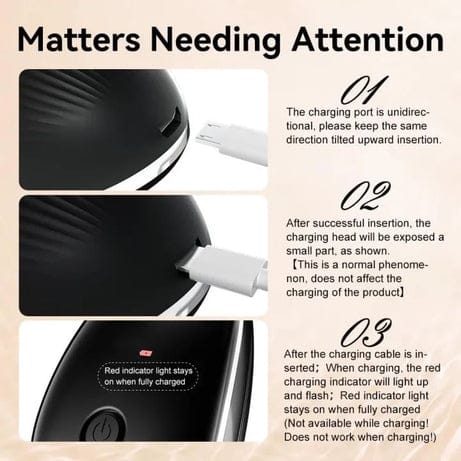 Rechargeable Neck & Face Massager with EMS Microcurrent – 3 Color Light Therapy, Hot Compress & Vibration Facial Skin Care Device (Type-C Charging) view 5