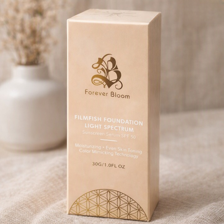 Forever Bloom Filmfish Foundation Light Spectrum Sunscreen Serum SPF 50 – 30g buy online in Pakistan