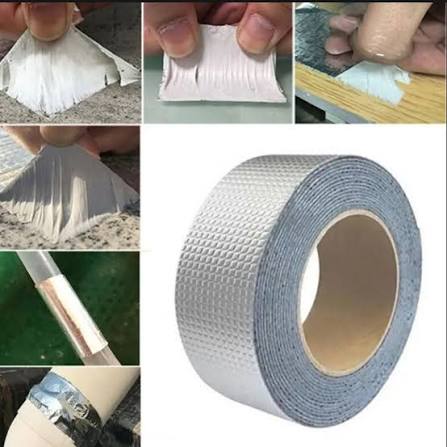 1.5 Meter Butyl Tape | Strong Aluminum Foil Tape Waterpoof | Rubber Butyl Tape (Width 2 Meter) buy online in Pakistan