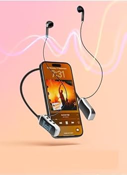 Bluetooth Headset with Digital Display & IPX4 Protection