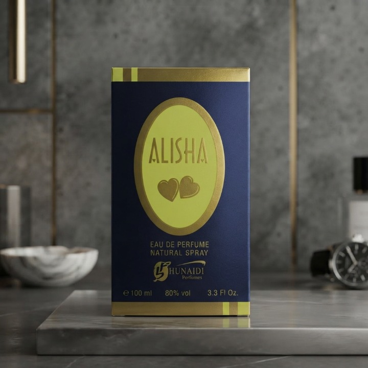 Alisha Blue Eau De Parfum By Hunaidi - Fragrance Product Designed For Scent And Daily Grooming Routine - 100ML