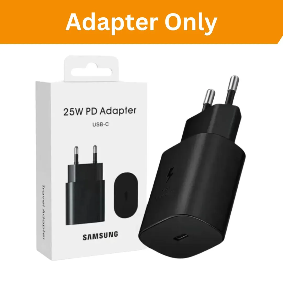 Samsung 45W 2.0 Super Fast (Global Certified Charger) Pd Charger For all Mobile Phone S24+, S8 Ultra, Note20 Ultra,S24 Ultra, Note10 Plus, S22 ultra Galaxy S10 / S10E / S10+
