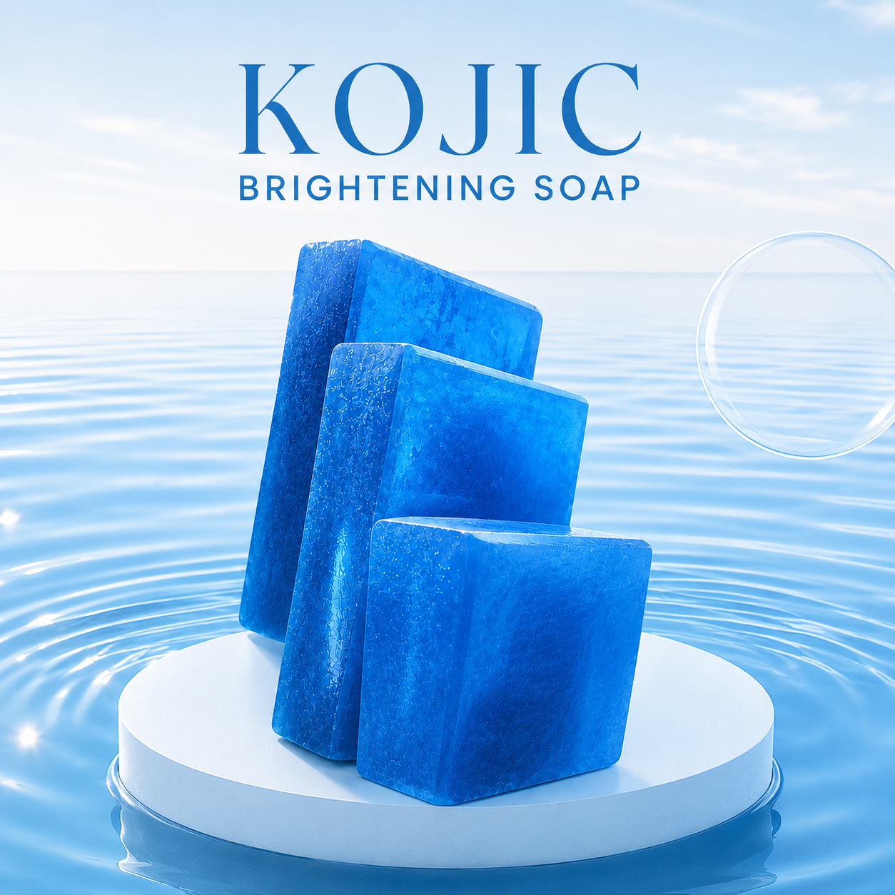 Instant Glow Kojic Brightening Soap | Skin Brightening, Dark Spot Care & Even Skin Tone | Daily Face & Body Soap