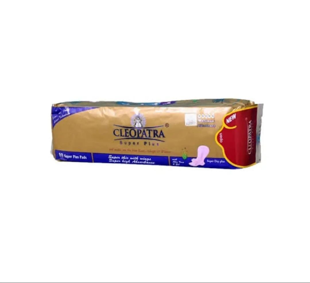 Cleopatra Super Plus Sanitary Pads – Pack of 10 Maxi Thick Pads