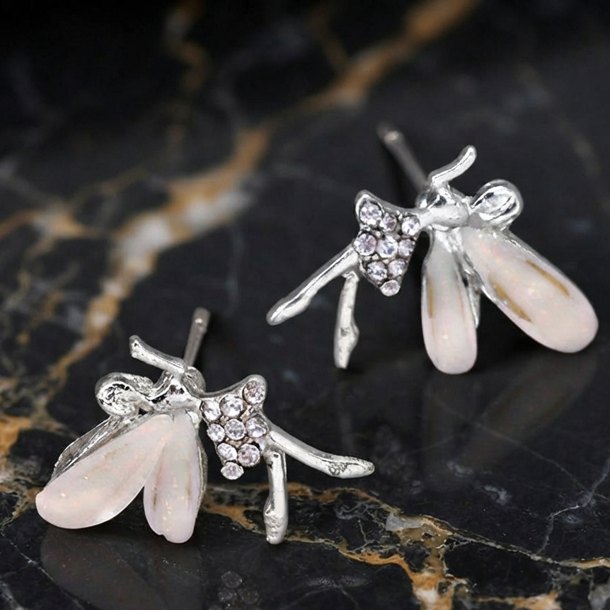 Korean-Style Fairy Stud Earrings - Buy Online in Pakistan at Zenbu Store