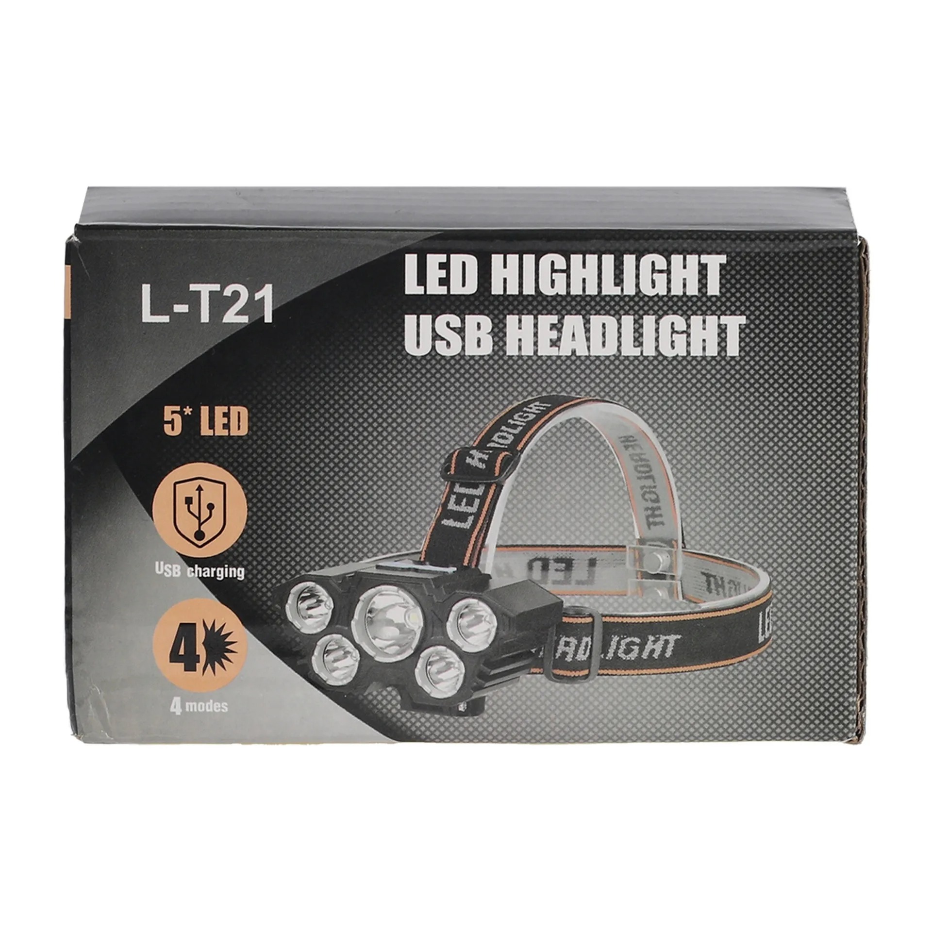 L-T21 LED Highlight USB Headlight - Lighting Product Designed For Illumination And Daily Lighting Routine