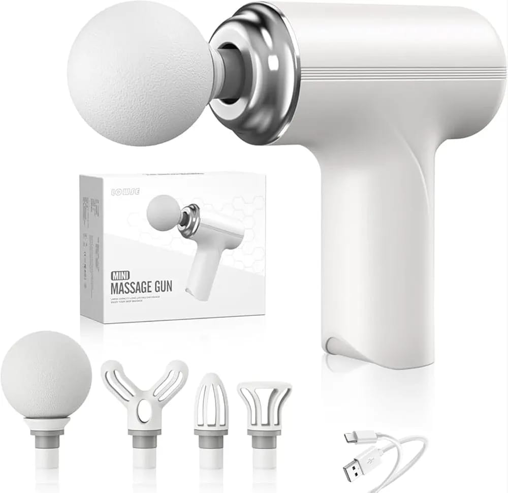4-in-1 Rechargeable Massage Gun - Buy Online in Pakistan at Zenbu Store