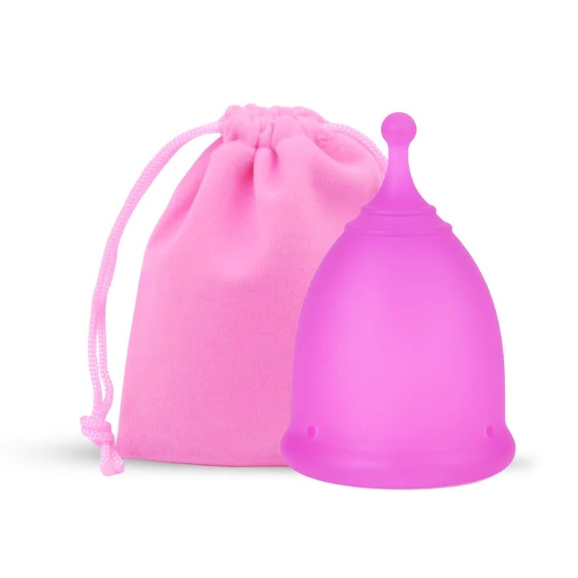 Premium Silicone Menstrual Cup – Small, Medium & Large Sizes | Reusable Menstrual Hygiene Cup – Color Random