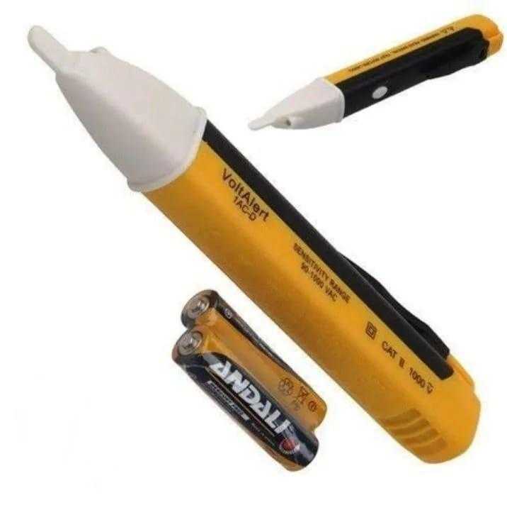 Electric Digital Voltage Tester Pen With LED Indicator And Beep Alert – Portable Household Tool view 3