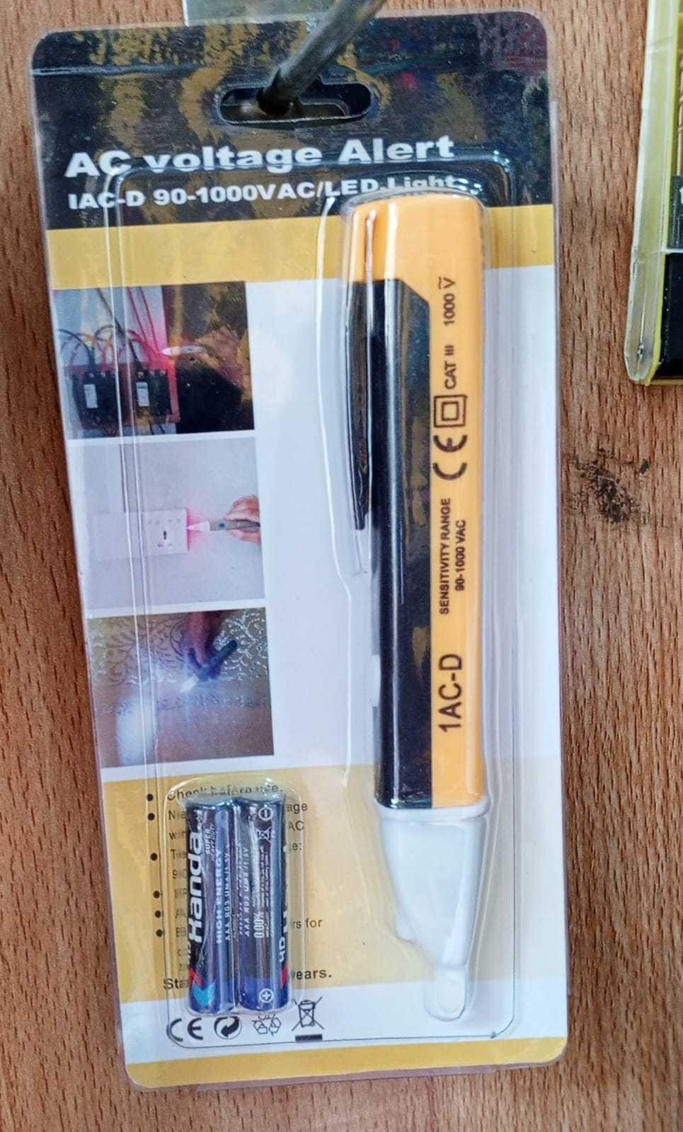 Electric Digital Voltage Tester Pen With LED Indicator And Beep Alert – Portable Household Tool view 5