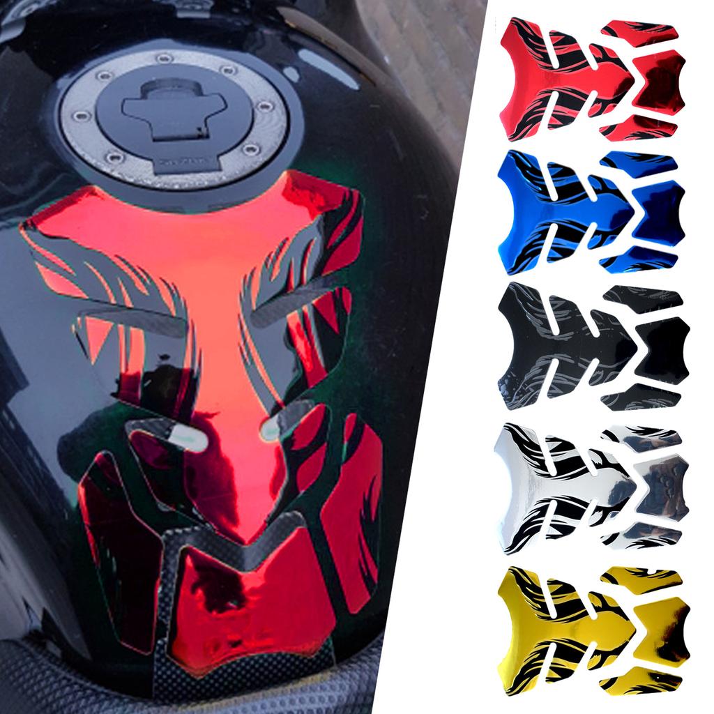 Universal 3D Motorcycle Tank Protection Sticker view 2