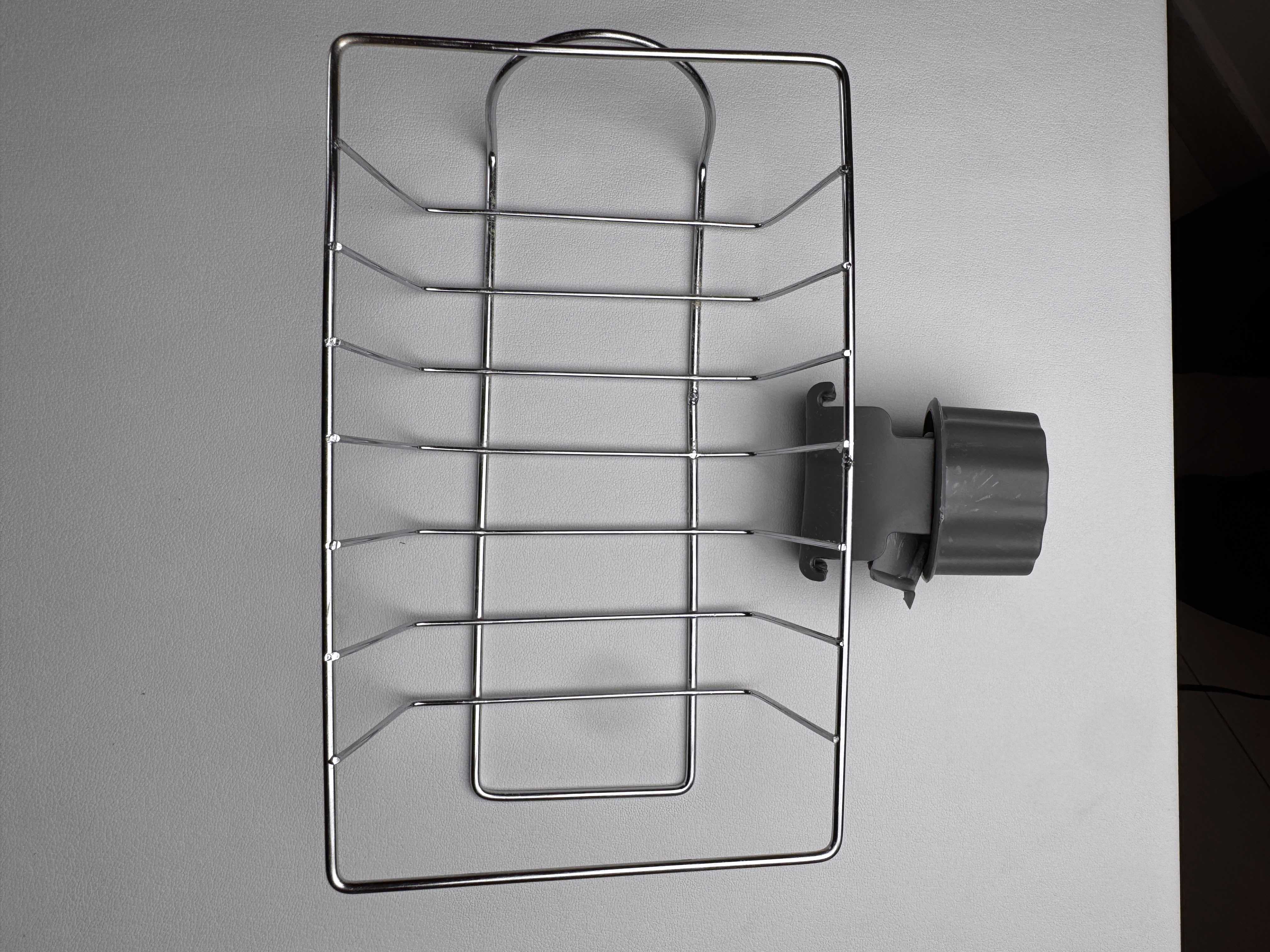 Stainless Steel Faucet Sponge Holder & Sink Organizer Rack view 4