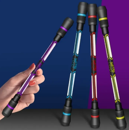 01 Piece of Spinning Writing Pen Student Relieve Stress Rotating Ballpoint Gel Pen Kids Gift Toy Stress Reliever Anti-Slip Hand Spinner Pen view 2