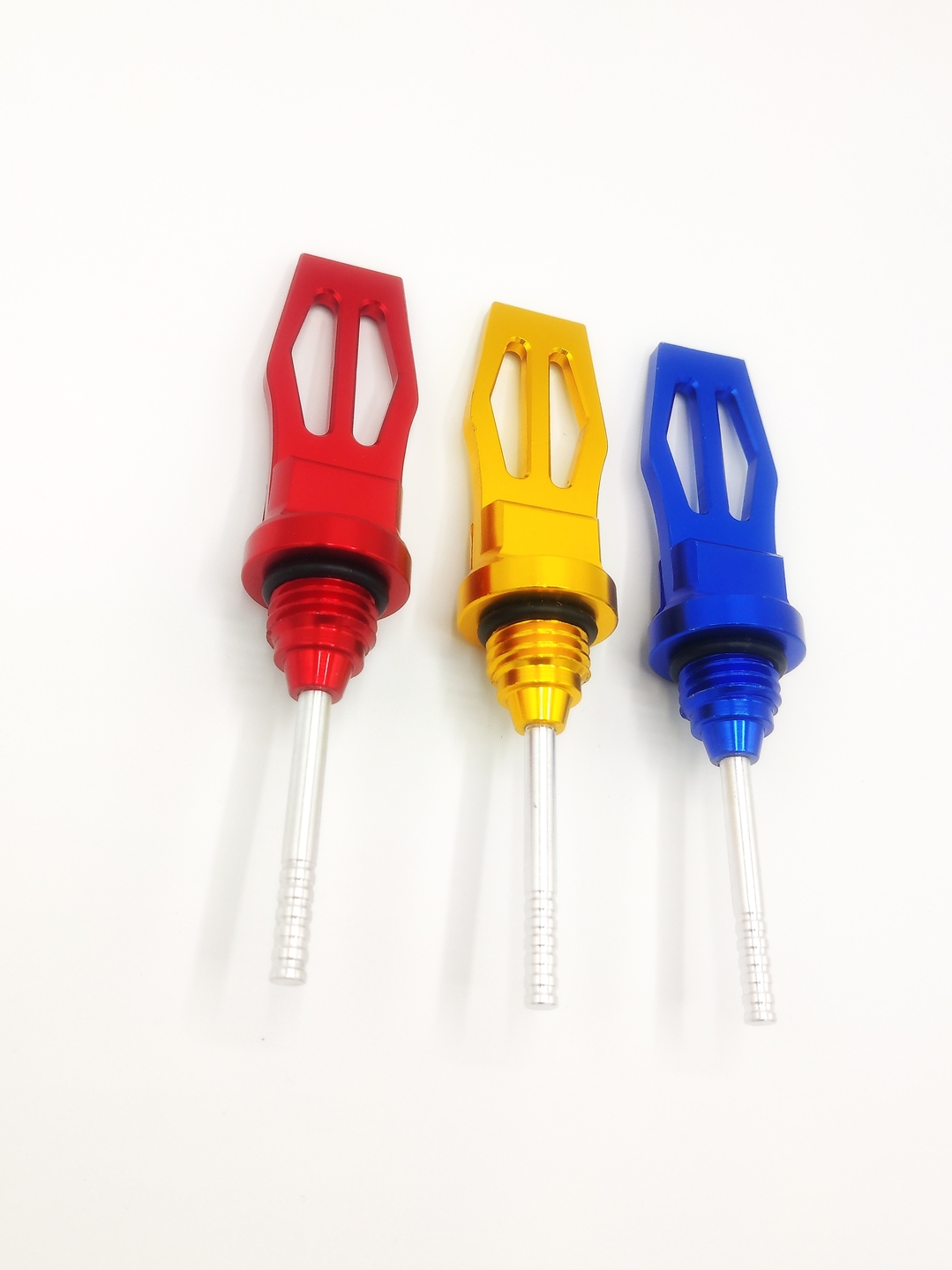 Flat Fancy Oil Gauge for Honda CD 70 & CG 125 | Motorcycle Oil Dipstick | Decorative Bike Oil Gauge for Bikes & Motorcycles view 4