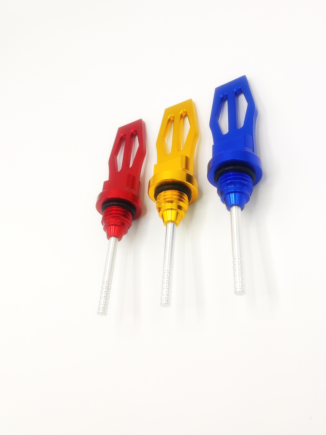 Flat Fancy Oil Gauge for Honda CD 70 & CG 125 | Motorcycle Oil Dipstick | Decorative Bike Oil Gauge for Bikes & Motorcycles view 5