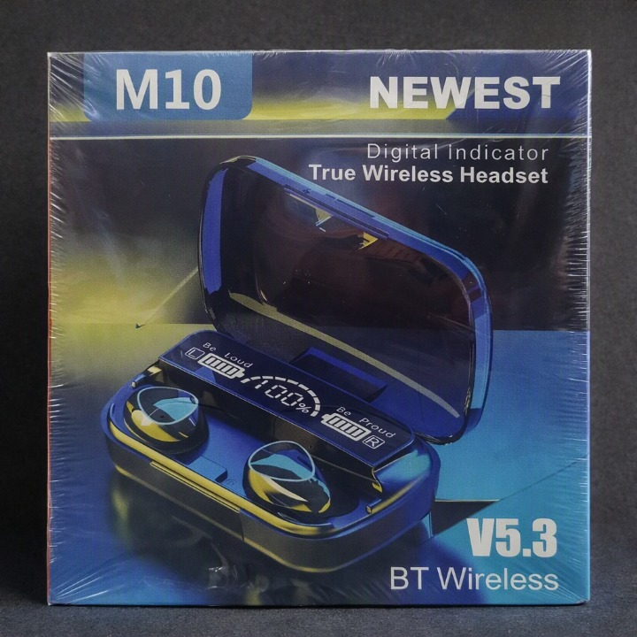 M10 Newest True Wireless Headset – Bluetooth V5.3 with Digital Display view 3