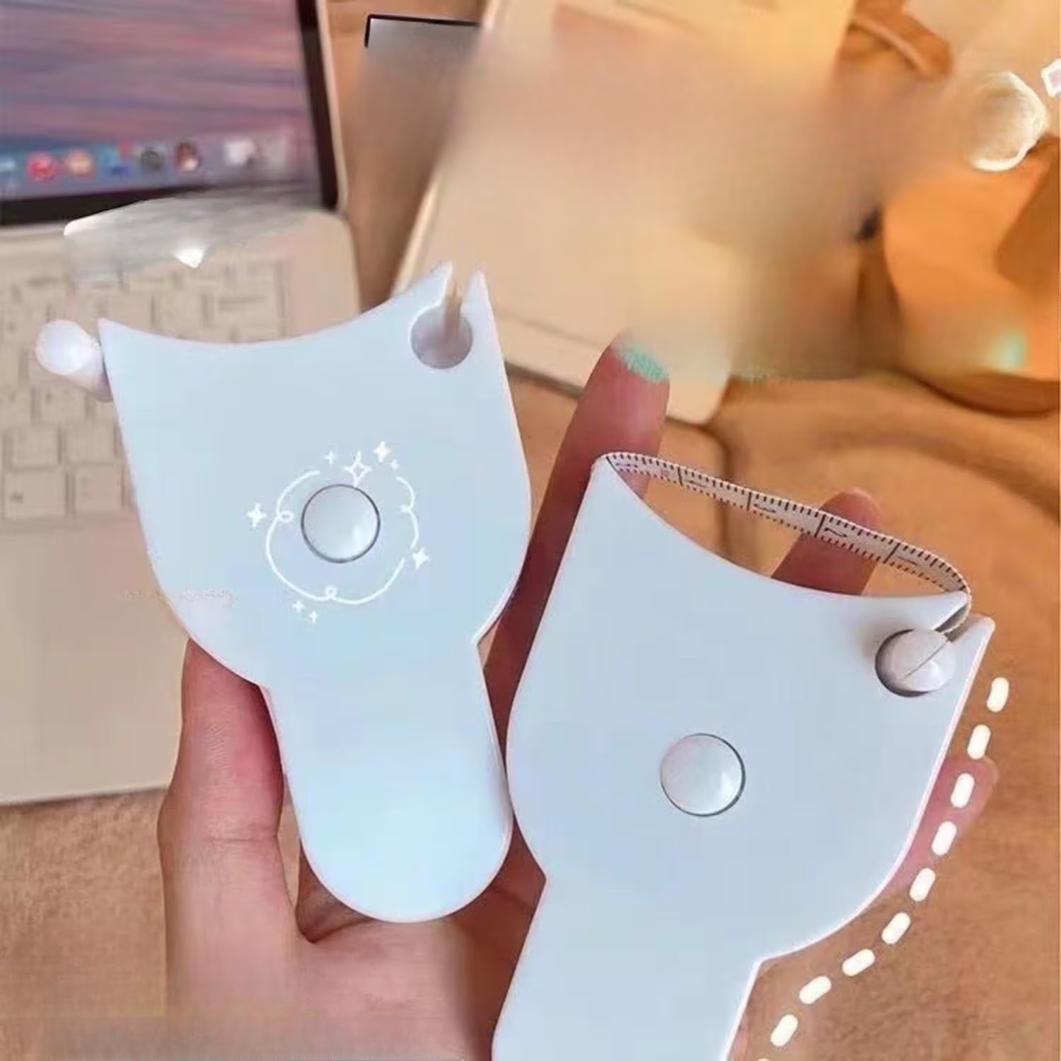 Body Measuring Tape Retractable Soft Flexible Accurate Measurement Tool For Waist Chest Hip Arm Fitness Sewing And Tailoring view 5