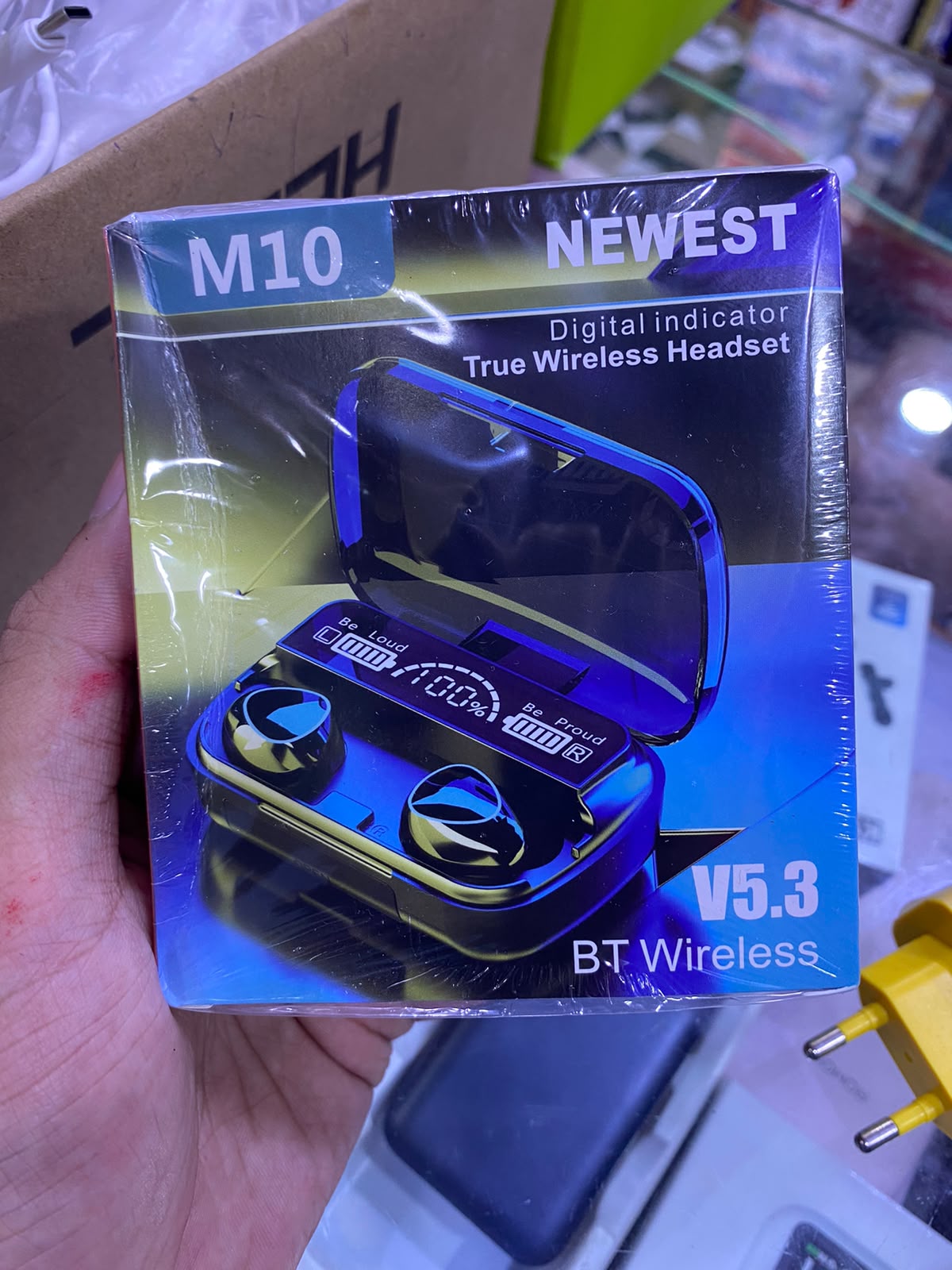 M10 Newest True Wireless Headset – Bluetooth V5.3 with Digital Display view 4