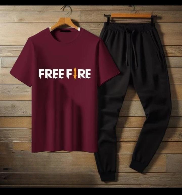 Premium Micro Men’s Tracksuit FreeFire Print – Comfortable Sportswear | Gym & Workout Suit view 3