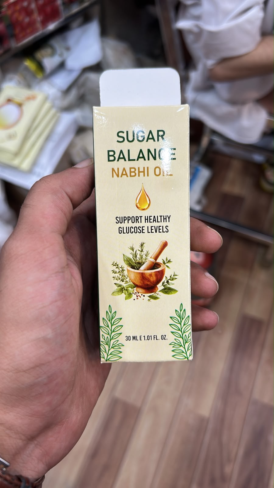 Sugar Balance Nabhi Oil | Herbal Belly Button Oil - 30ml view 4