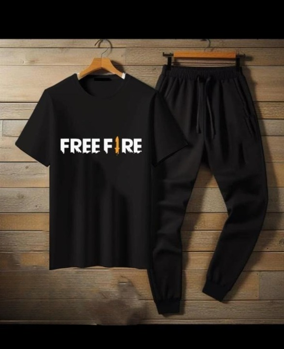 Premium Micro Men’s Tracksuit FreeFire Print – Comfortable Sportswear | Gym & Workout Suit view 2