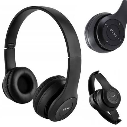 P47 Wireless High Quality Bluetooth Foldable Headset With Microphone FOR All cell phones and laptop used view 2