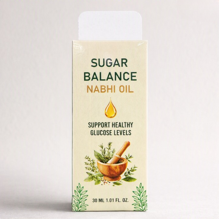 Sugar Balance Nabhi Oil | Herbal Belly Button Oil - 30ml view 2