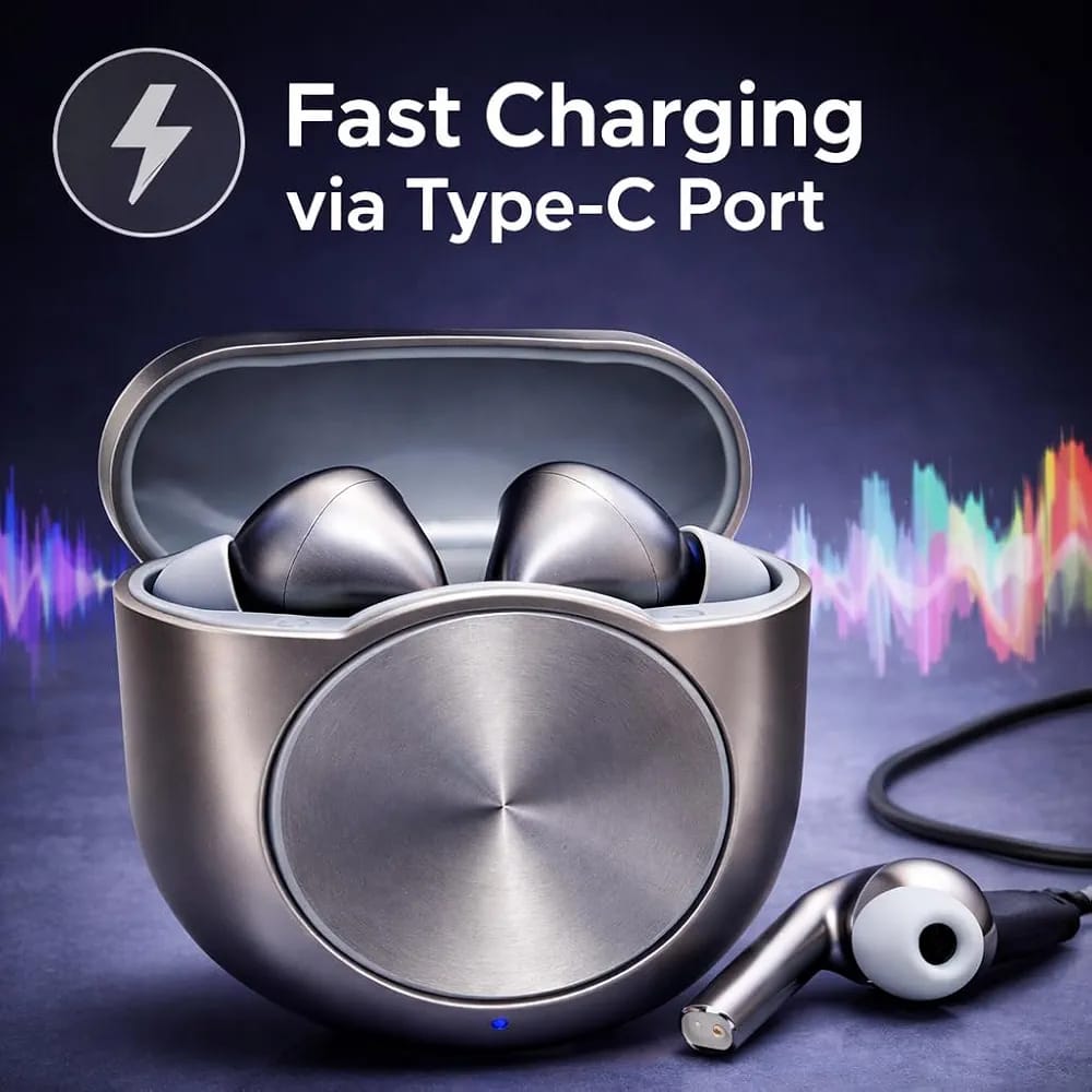 Buds Pro 10 Wireless Earbuds With ANC ENC Touch Controls Durable Reliable Hi Fi Stereo Sound Practical Choice For Music Calls Gaming And Travel view 3