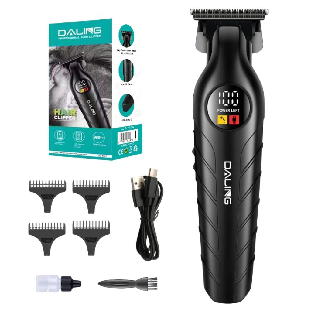 Daling Professional Hair Clipper Model DL 1777 Durable Reliable Sharp Blades Adjustable Settings Practical Choice For Men Grooming And Barber Use view 2